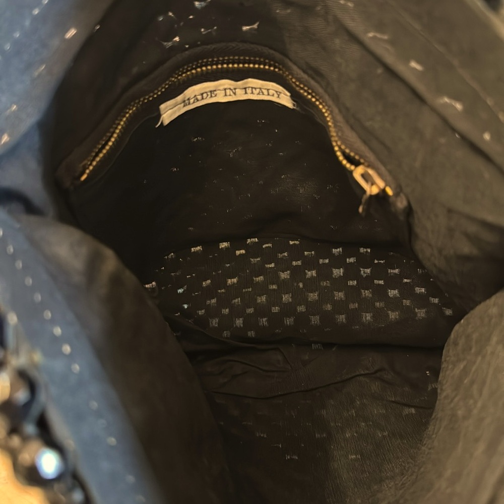 Vintage Black Italian Beaded Bag  🇮🇹 - Picture 3 of 6